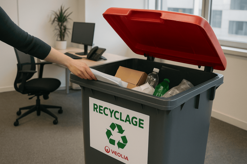 Recyclage du mobilier de bureau lors d’un déménagement d’entreprise à Marseille et alentours