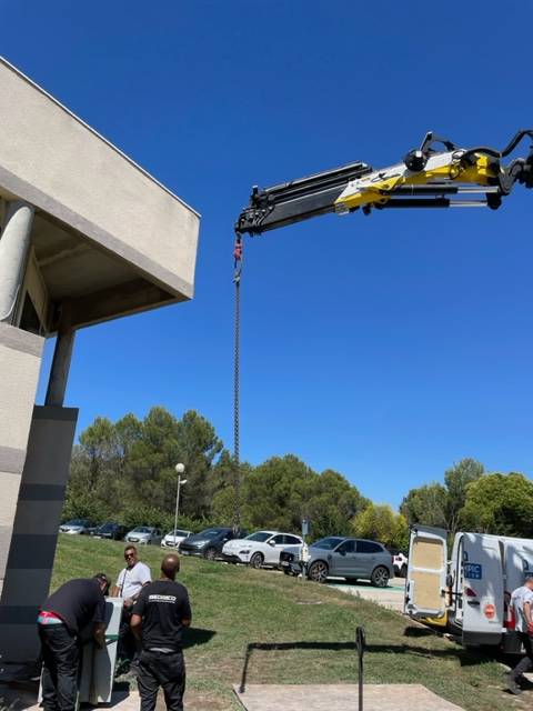 Déménagement et transfert d'un coffre fort sur Gardanne