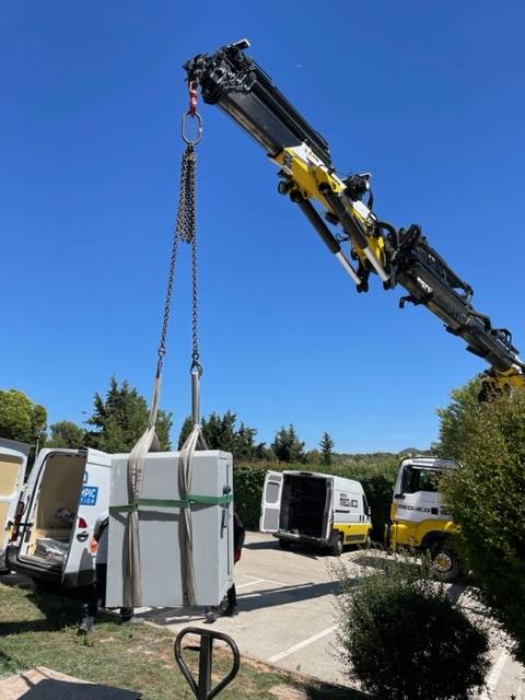 Déménagement et transfert d'un coffre fort sur Gardanne